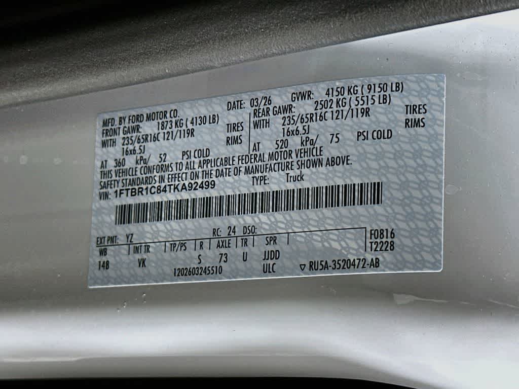 Furgoneta de carga Ford Transit 2026