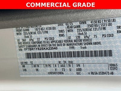 2025 Ford Transit Furgón de Carga