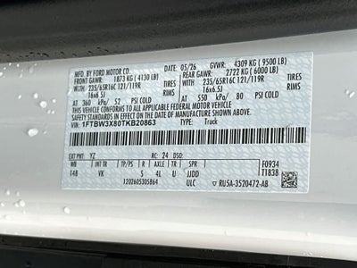 Furgoneta de carga Ford Transit 2026