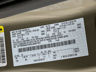 2025 Ford Ranger XLT