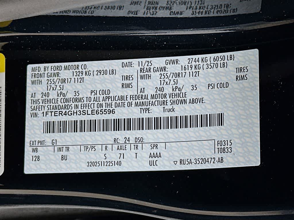 2025 Ford Ranger XLT