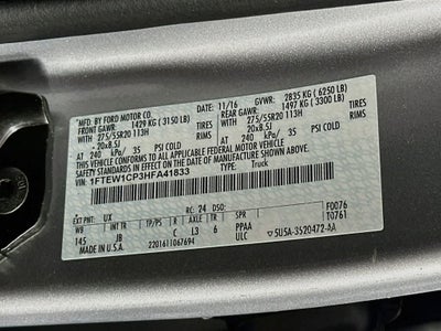 Ford F-150 XLT de 2017