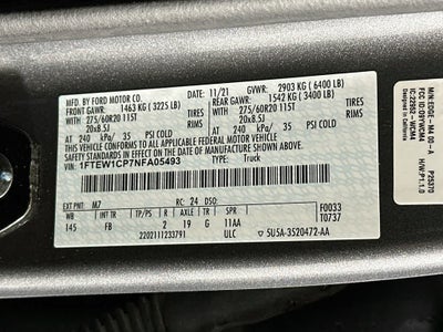 2022 Ford F-150 XLT