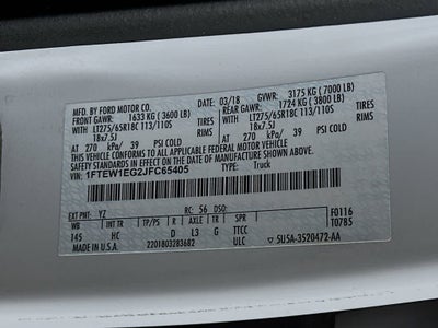 Ford F-150 LARIAT 2018