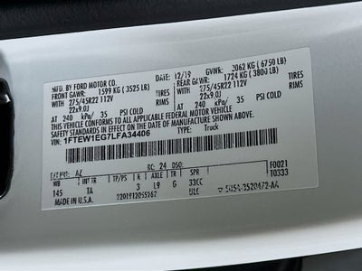 Ford F-150 Limited 2020