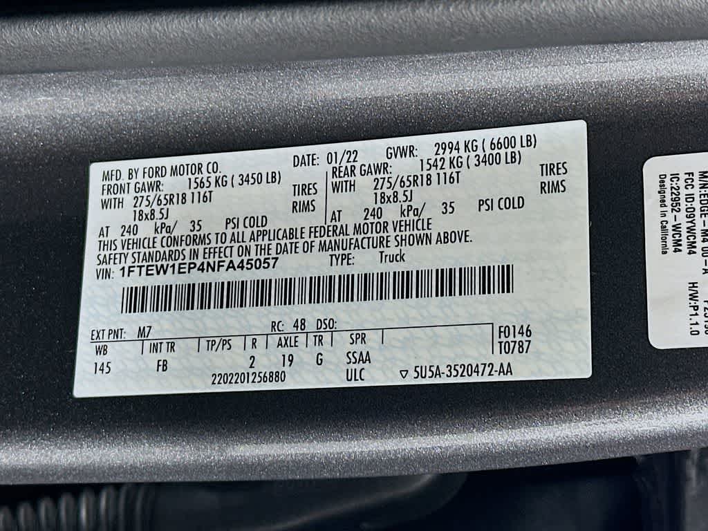 2022 Ford F-150 XLT