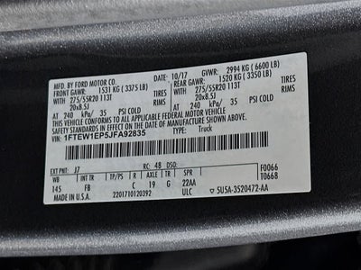 Ford F-150 XLT 2018