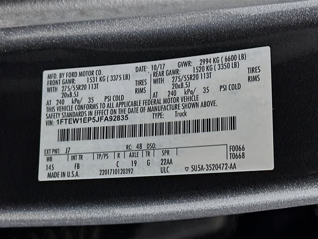 Ford F-150 XLT 2018
