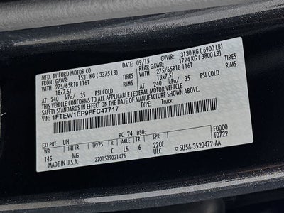 Ford F-150 XLT 2015