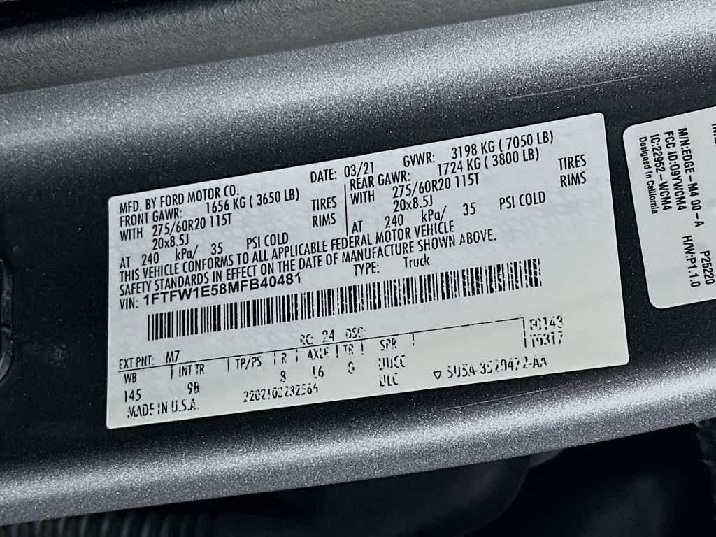 Ford F-150 Platinum 2021