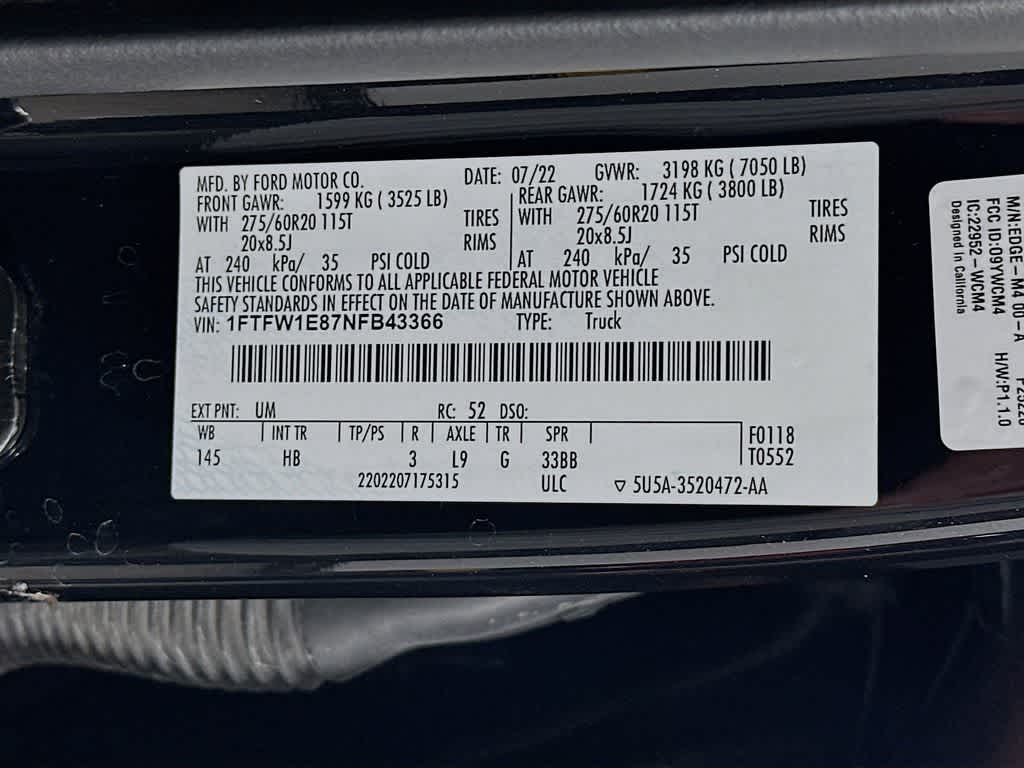 Ford F-150 LARIAT 2022