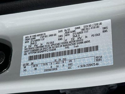 2023 Ford F-150 Platinum