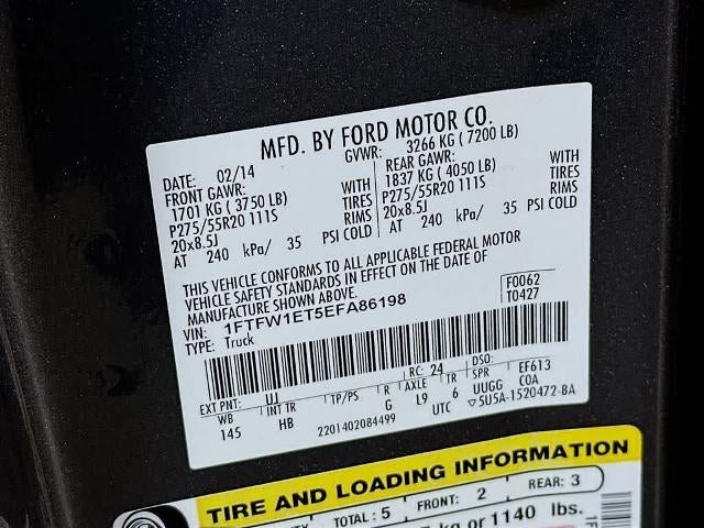 Ford F-150 Lariat 2014