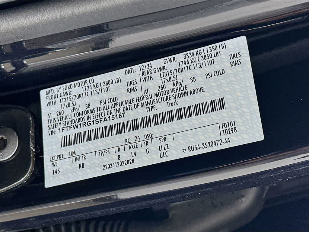 2025 Ford F-150 Raptor