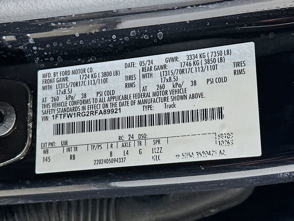 Ford F-150 Raptor 2024