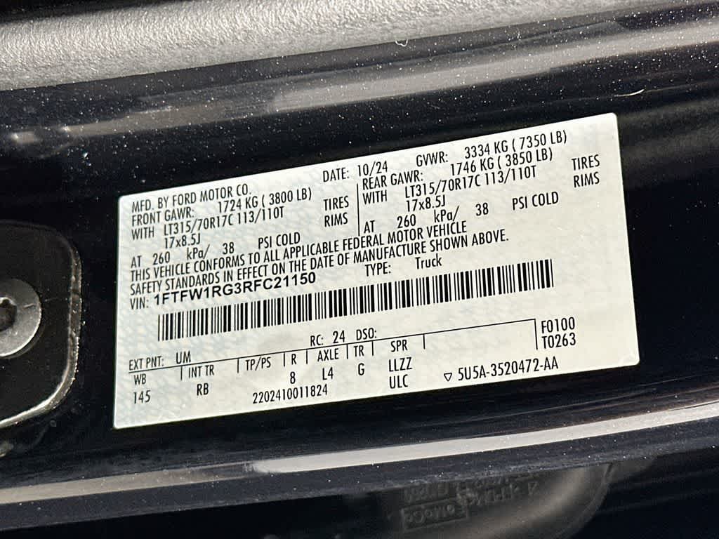 Ford F-150 Raptor 2024