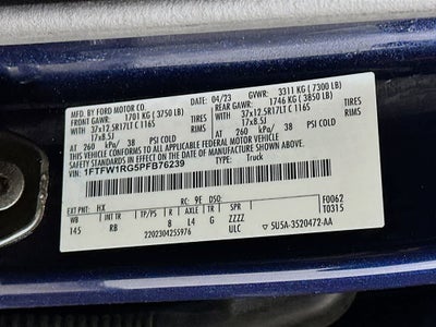 Ford F-150 Raptor 2023