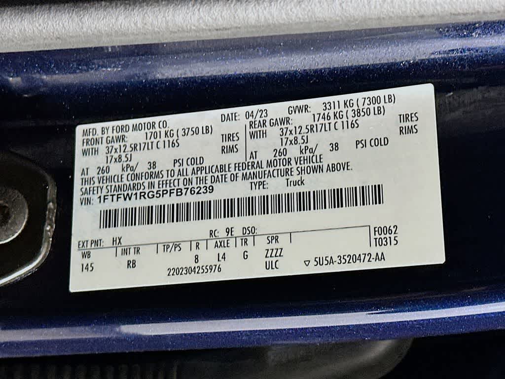 Ford F-150 Raptor 2023