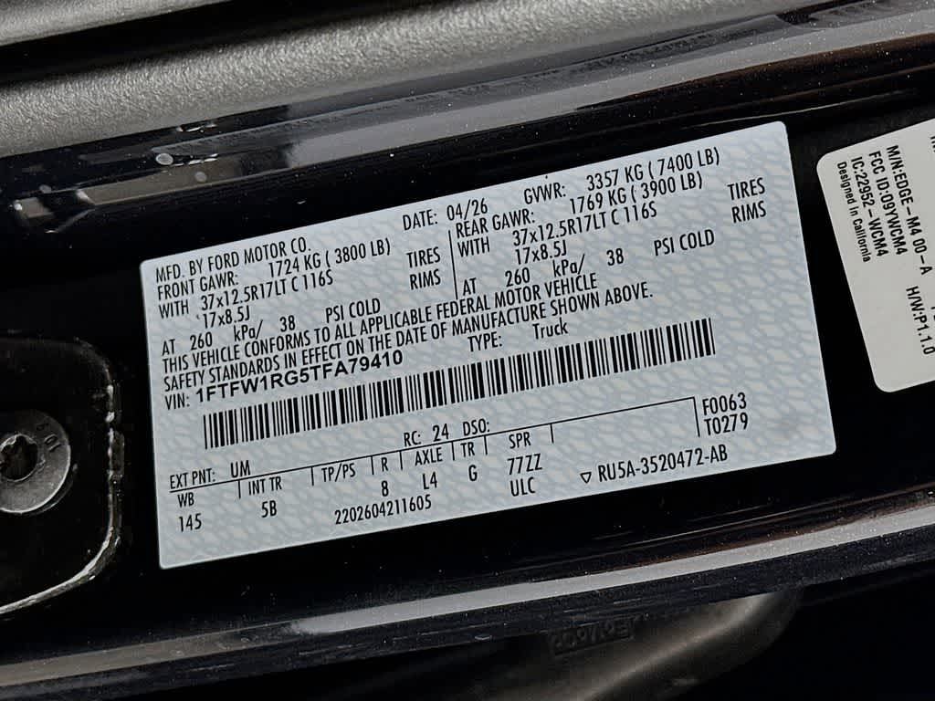 Ford F-150 Raptor 2026