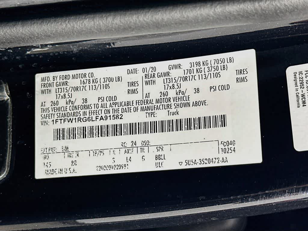 Ford F-150 Raptor 2020