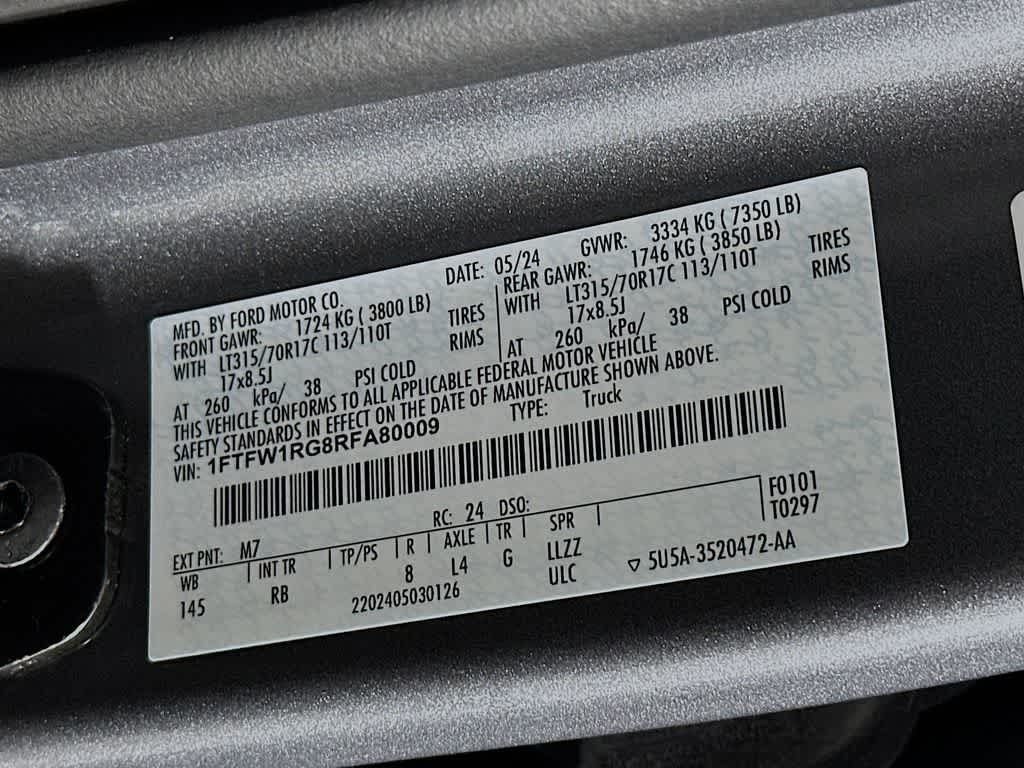 Ford F-150 Raptor 2024