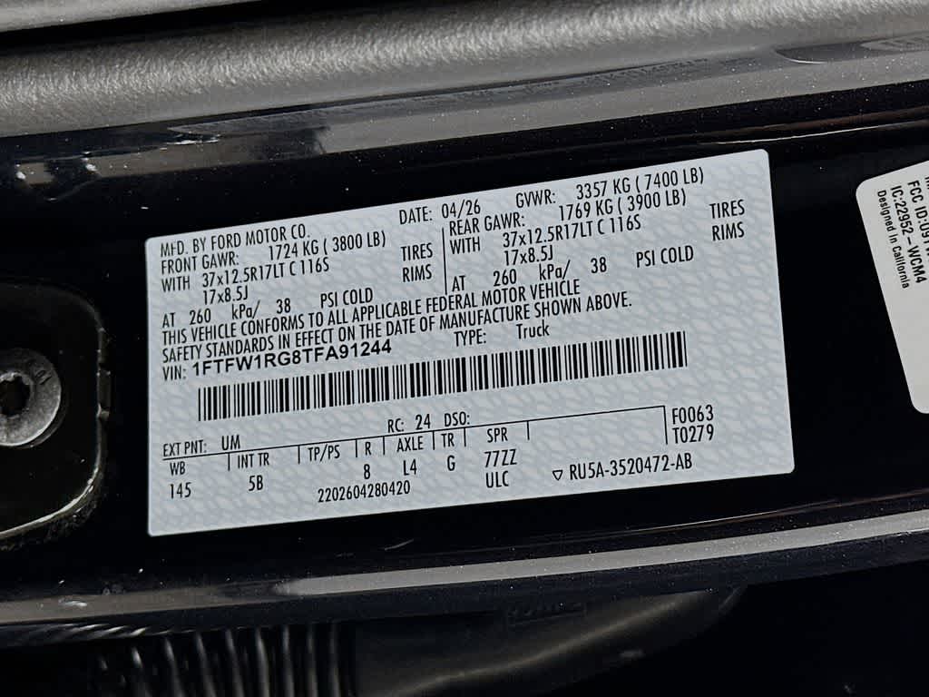 Ford F-150 Raptor 2026