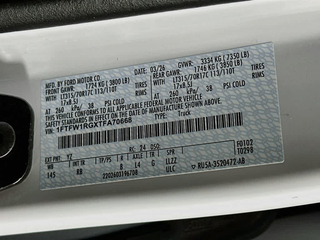 Ford F-150 Raptor 2026