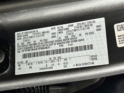 Ford F-150 Raptor 2026