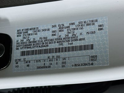 Ford F-150 Tremor 2026