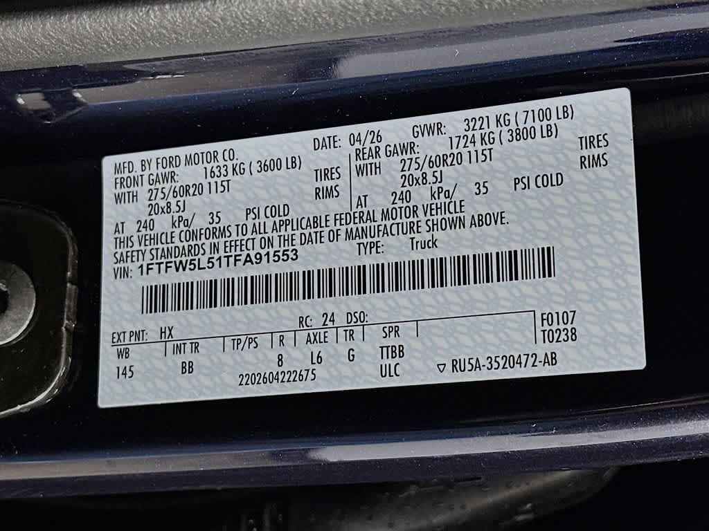 Ford F-150 LARIAT 2026