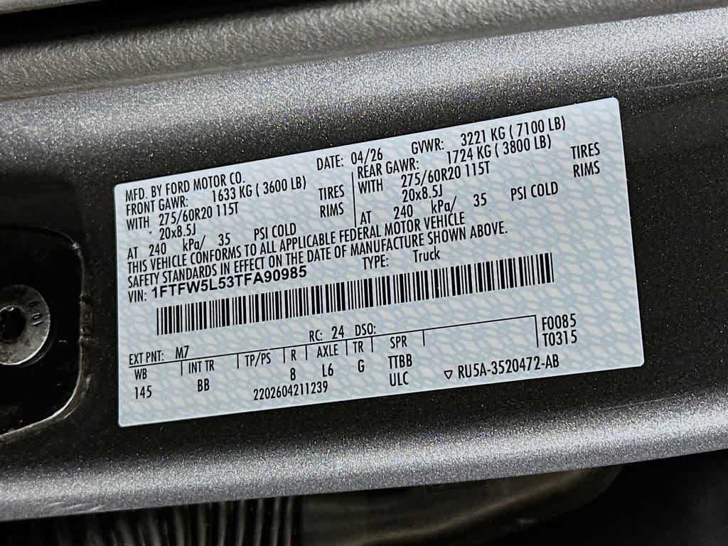 Ford F-150 LARIAT 2026