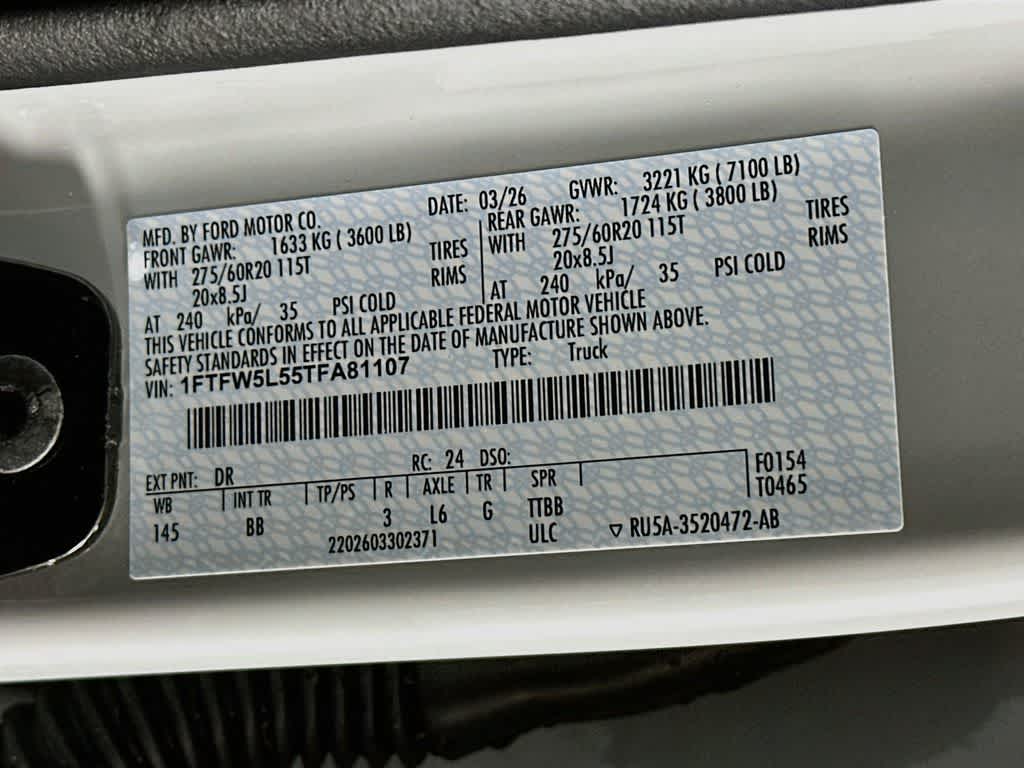 Ford F-150 Lariat® 2026