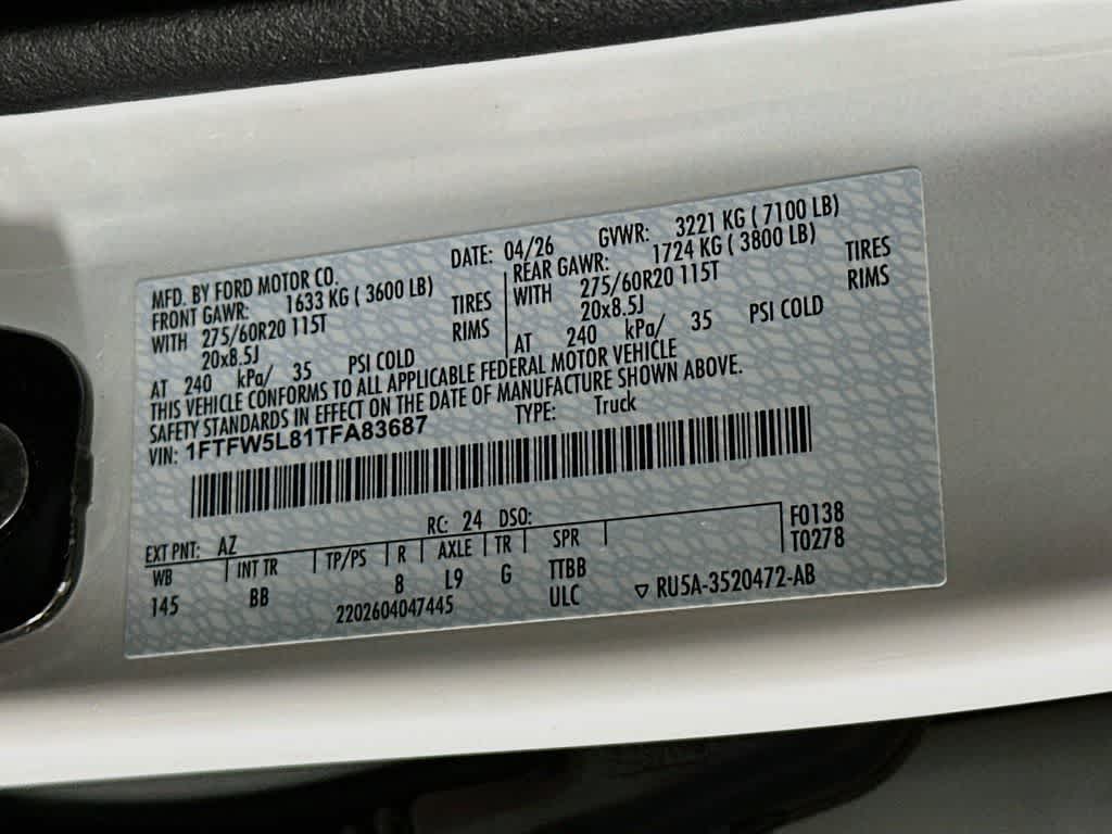 Ford F-150 Lariat® 2026