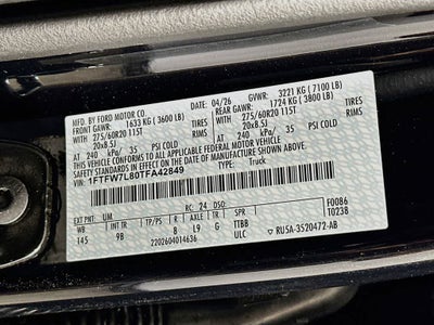 Ford F-150 Platinum® 2026