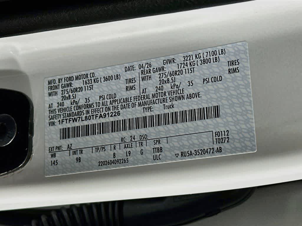 Ford F-150 Platinum® 2026