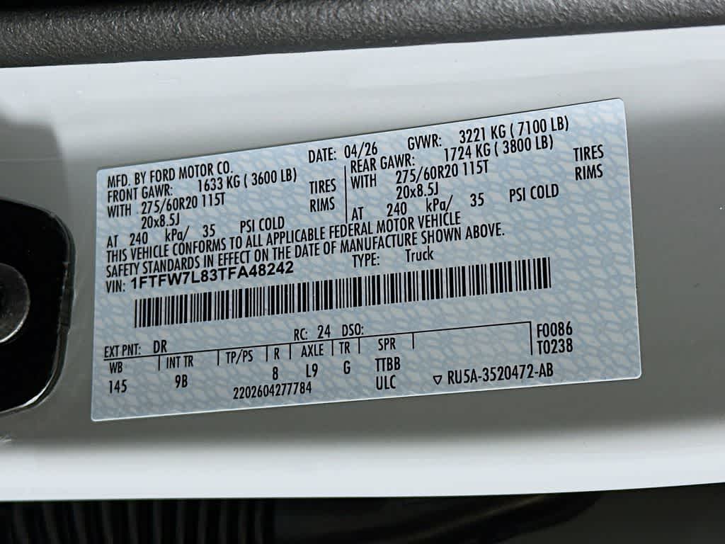 Ford F-150 Platinum 2026
