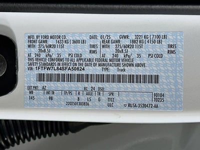 2025 Ford F-150 Platinum