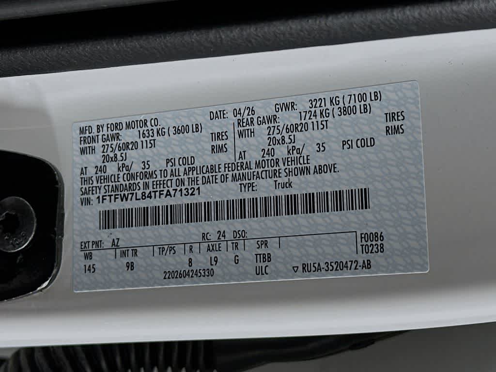 Ford F-150 Platinum 2026