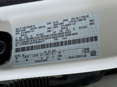 Ford F-150 Platinum 2026