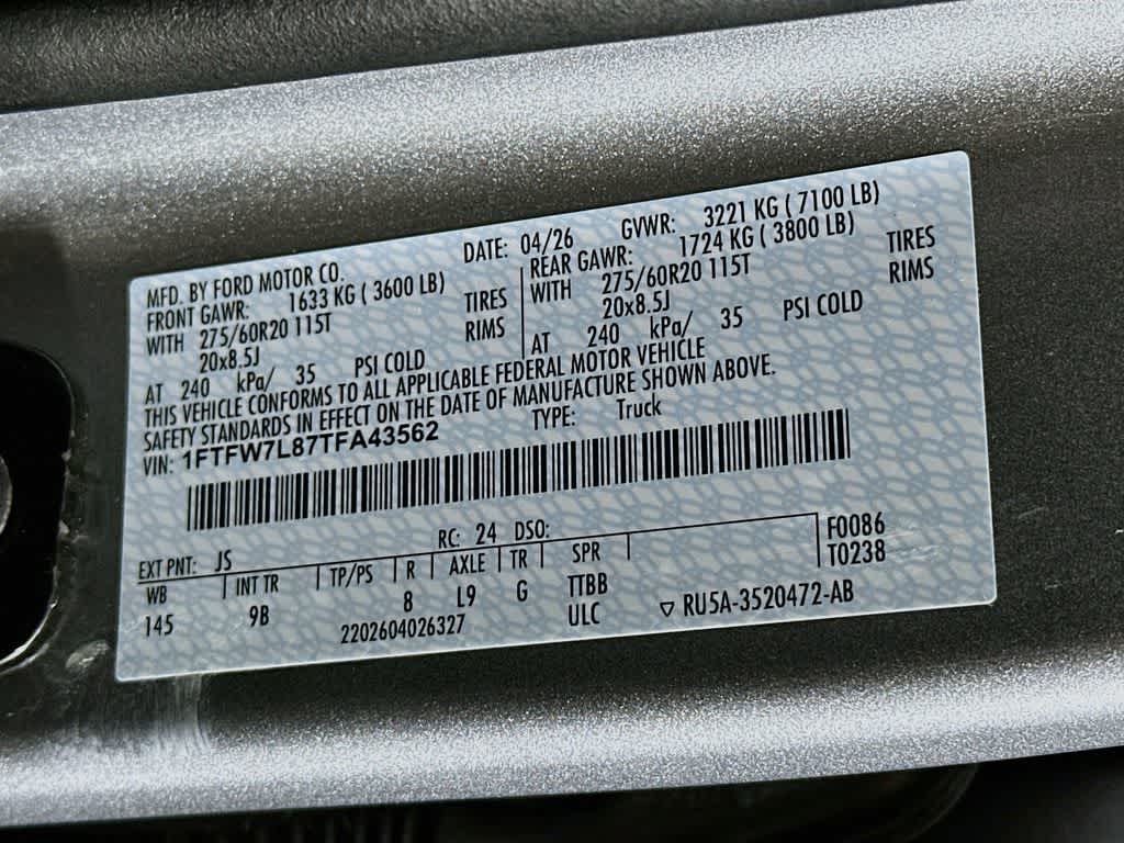 Ford F-150 Platinum® 2026