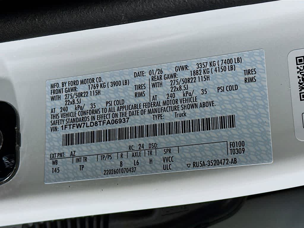 Ford F-150 Platinum® 2026