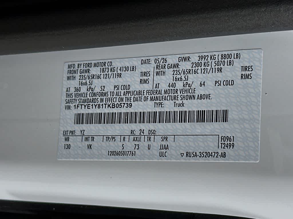 Furgoneta Ford Transit Cargo 2026