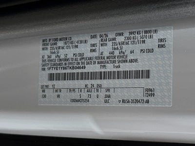 Furgoneta Ford Transit Cargo 2026