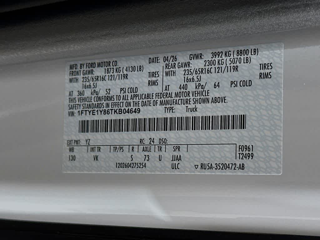 Furgoneta Ford Transit Cargo 2026