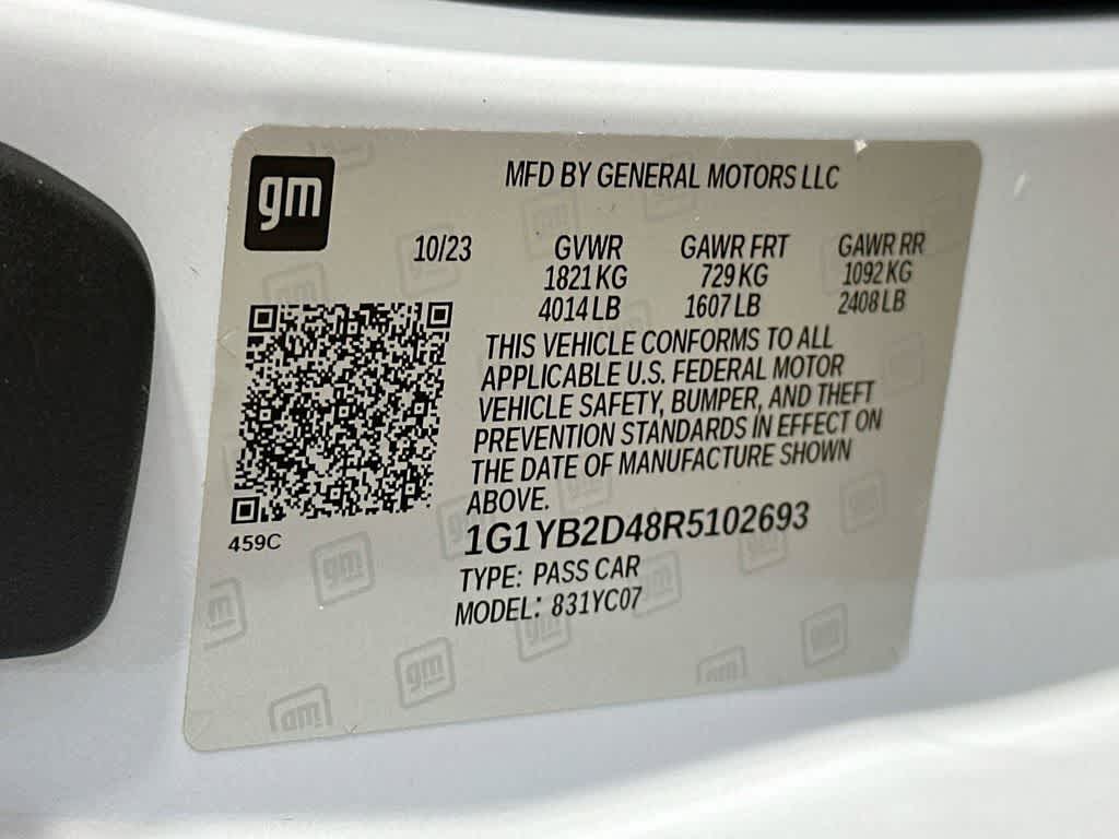 Chevrolet Corvette 2LT 2024