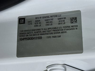 Buick Verano Base 2016