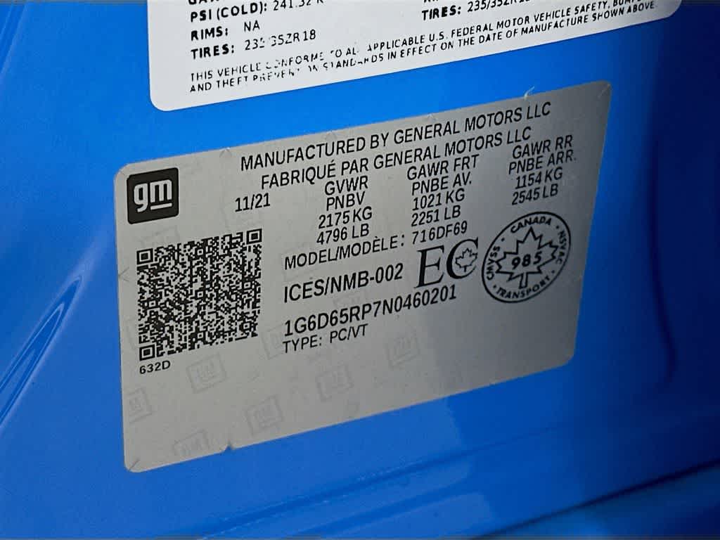 Cadillac CT4-V Blackwing 2022