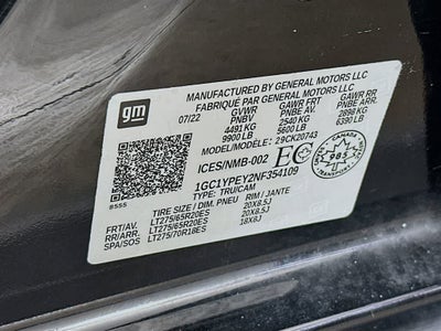 Chevrolet Silverado 2500HD LTZ 2022