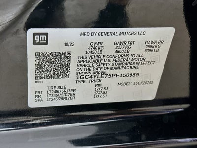 2023 Chevrolet Silverado 2500HD Camión de Trabajo