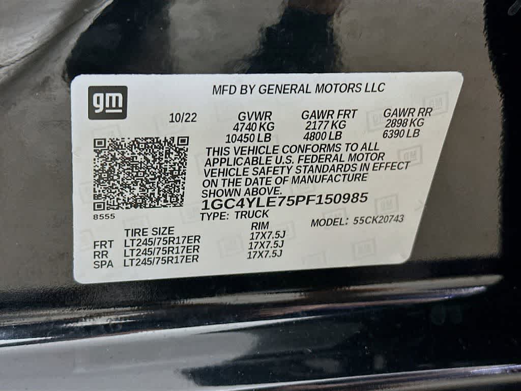 2023 Chevrolet Silverado 2500HD Camión de Trabajo